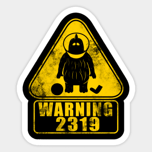 Warning 2319 Sticker